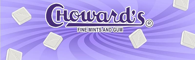 Choward's Violet Mints Candy (Pack of 8)