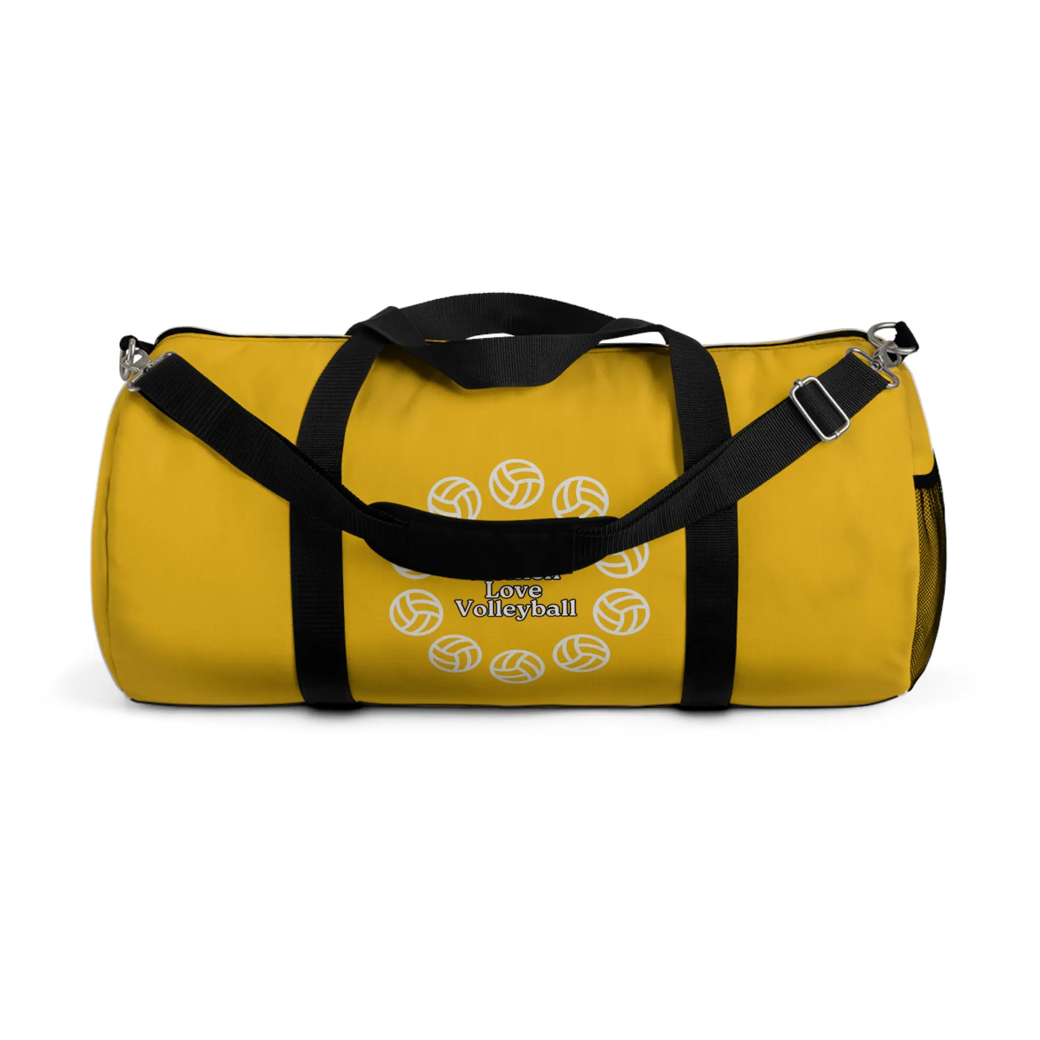 Yellow Volleyball Duffel Bag