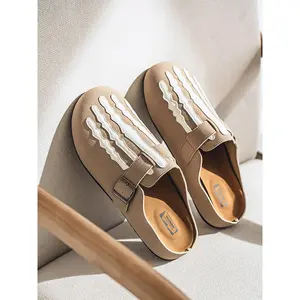 Men's Summer Casual Shoes, Soft Lightweight Design, Home & Outdoor Comfort, PU Leather Upper, Round Toe, Low Top, All Seasons, Footwear