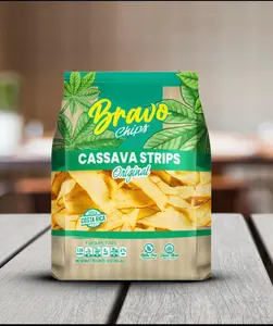 Tostadas de Yuca Natural 10 oz | Chips de Yuca Crujientes | Gluten Free