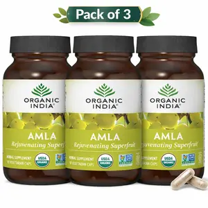 ORGANIC Corner Amalaki Herbal Vitamin Supplement - Immune Support, Vitamin C, Vegan, Gluten-Free, Kosher, Ayurvedic, Antioxidant, USDA Certified Organic, Non-GMO - 90 Capsules