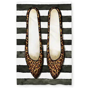 360 Stand Twin Size Decorative Duvet Cover - Microfiber Face, Soft Fabric, Leopard Print, Striped Design, Women's Bedroom Bedding Set, Bed Comforter Set for Bedroom Textile Soft Furnishings, Bed Set