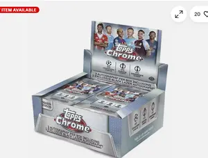 2025-26 Topps Chrome UEFA Jumbo Hobby Box