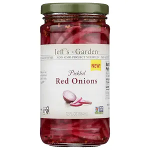 Garden Pickled Red Onions, 12 FZ