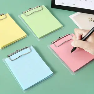 Mini Clipboard Notebook Set, 1/2/3 Packs, 50 Sheets Each, Ideal for Nurses, Students, Office Workers, Pocket-Friendly Design, Office Supplies