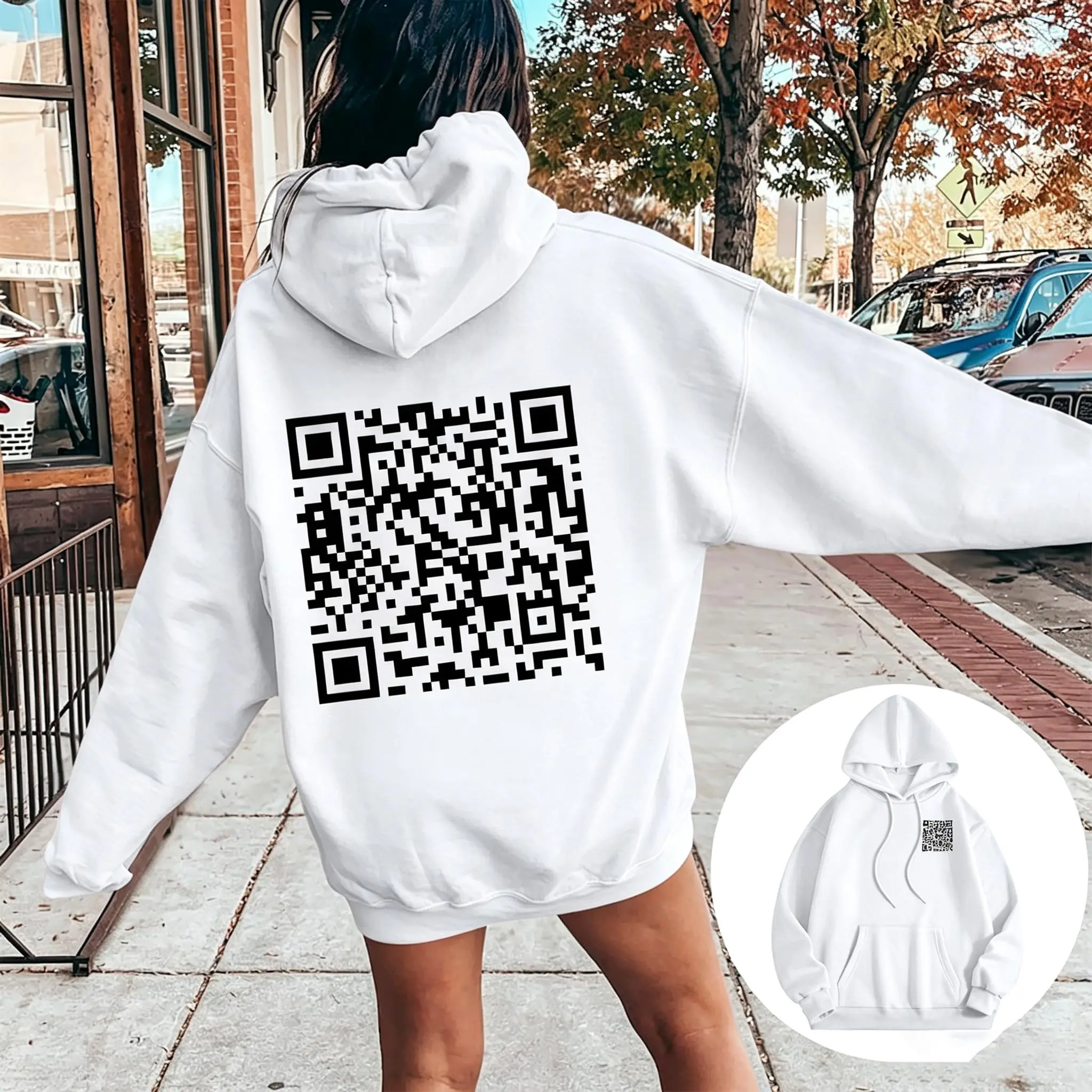 Hoodie-White