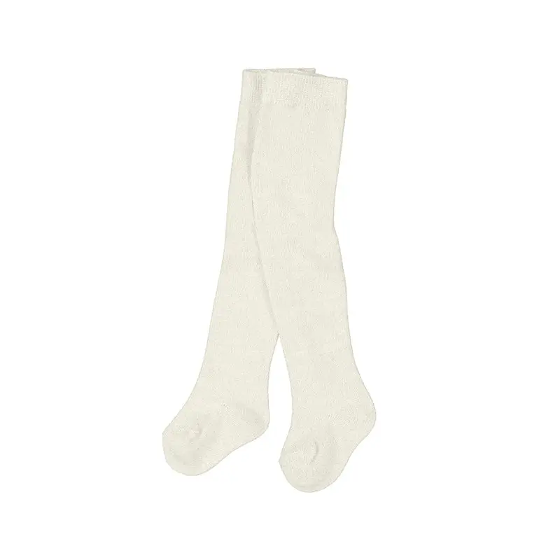 Cream Tights by Mayoral