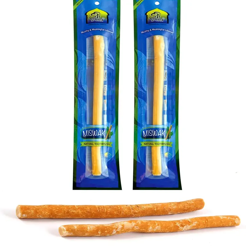 (2 pack) Miswak for Teeth Whitening – Vacuum Sealed for Freshness