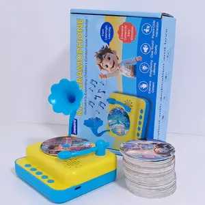 Soft Music Kids Record Player, Interesting Story Learning Card Toy for Preschoolers