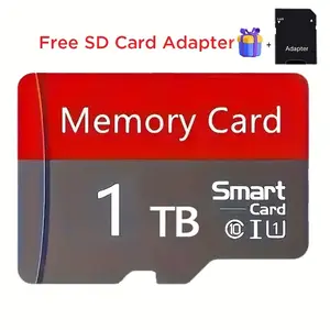 Memory Card Flash Memory TF/SD Card, SD Card Adapter, Suitable for Tablets Cameras Phones Laptops Computers Car Stereos Game Consoles Audio Storage