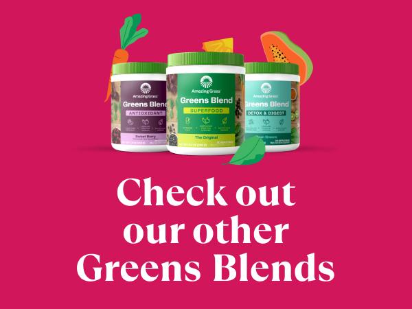 Amazing Grass Greens Blend Immunity Elderberry, 7.4 Oz, 30 Servings Healthcare Edible Vitamin Dietary
