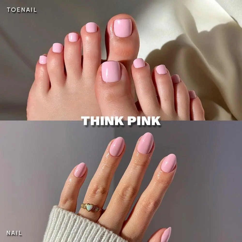 Think Pink Mani Pedi