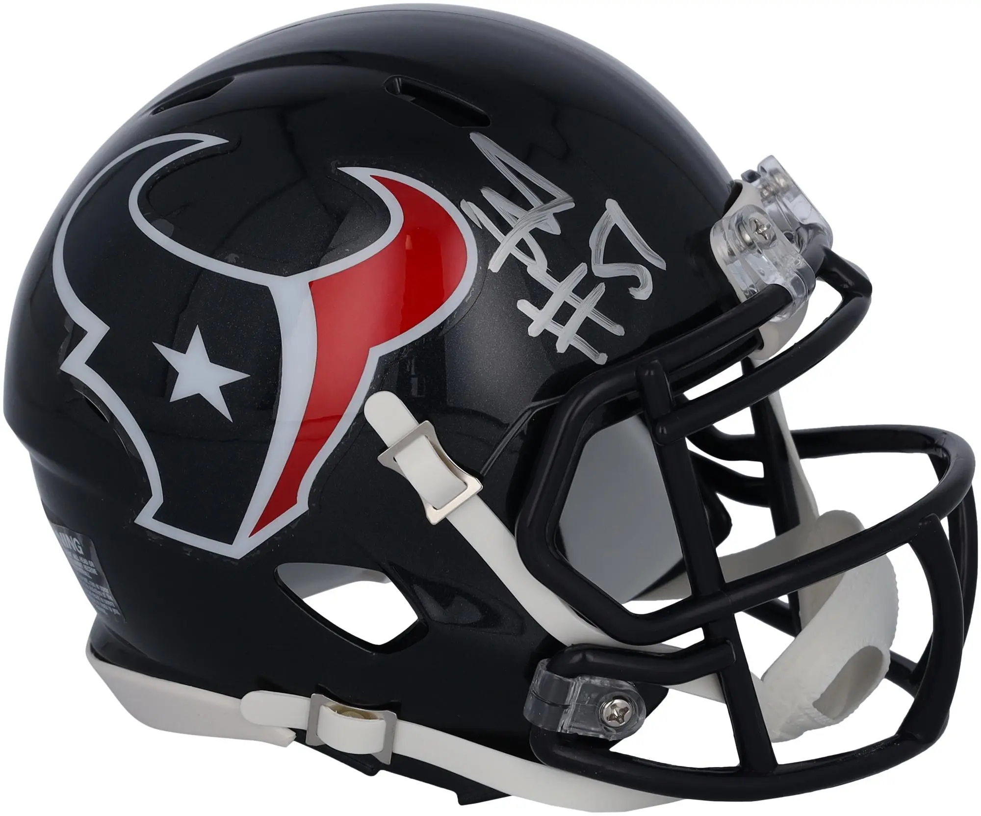 Will Anderson Jr. Houston Texans Autographed 2024 Speed Mini Helmet - Fanatics Authentic Certified