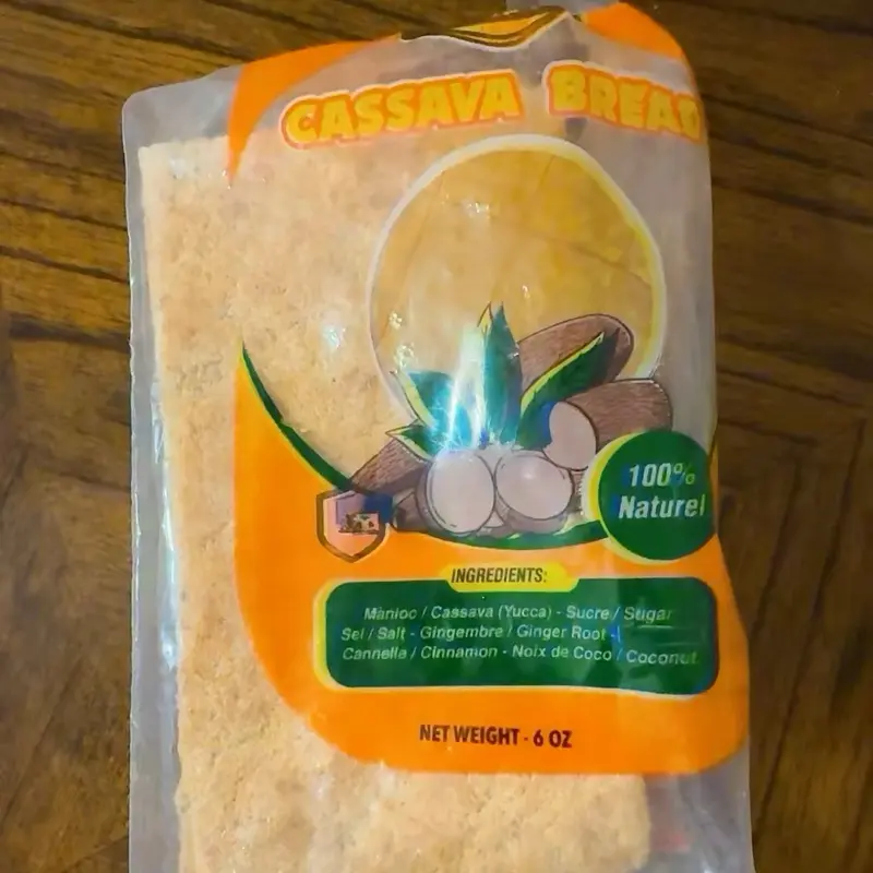 Haitian  cassava bread