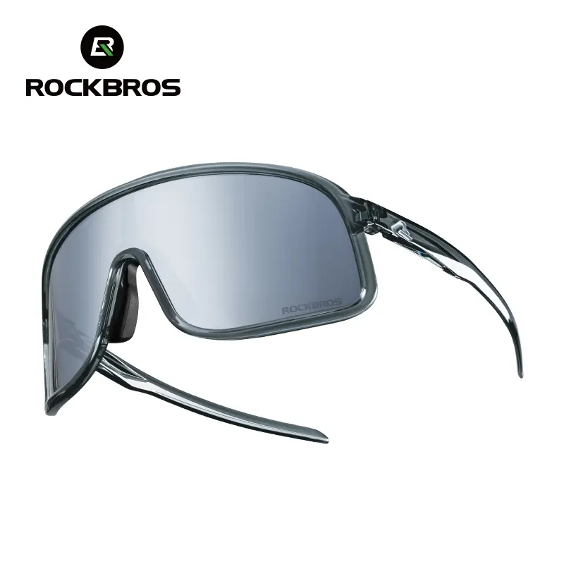 RockBros Sporty Sunglasses with Anti-Reflective Lenses and Lightweight Design for Outdoor Activities