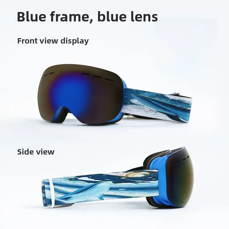 Blue frame blue lens - whale
