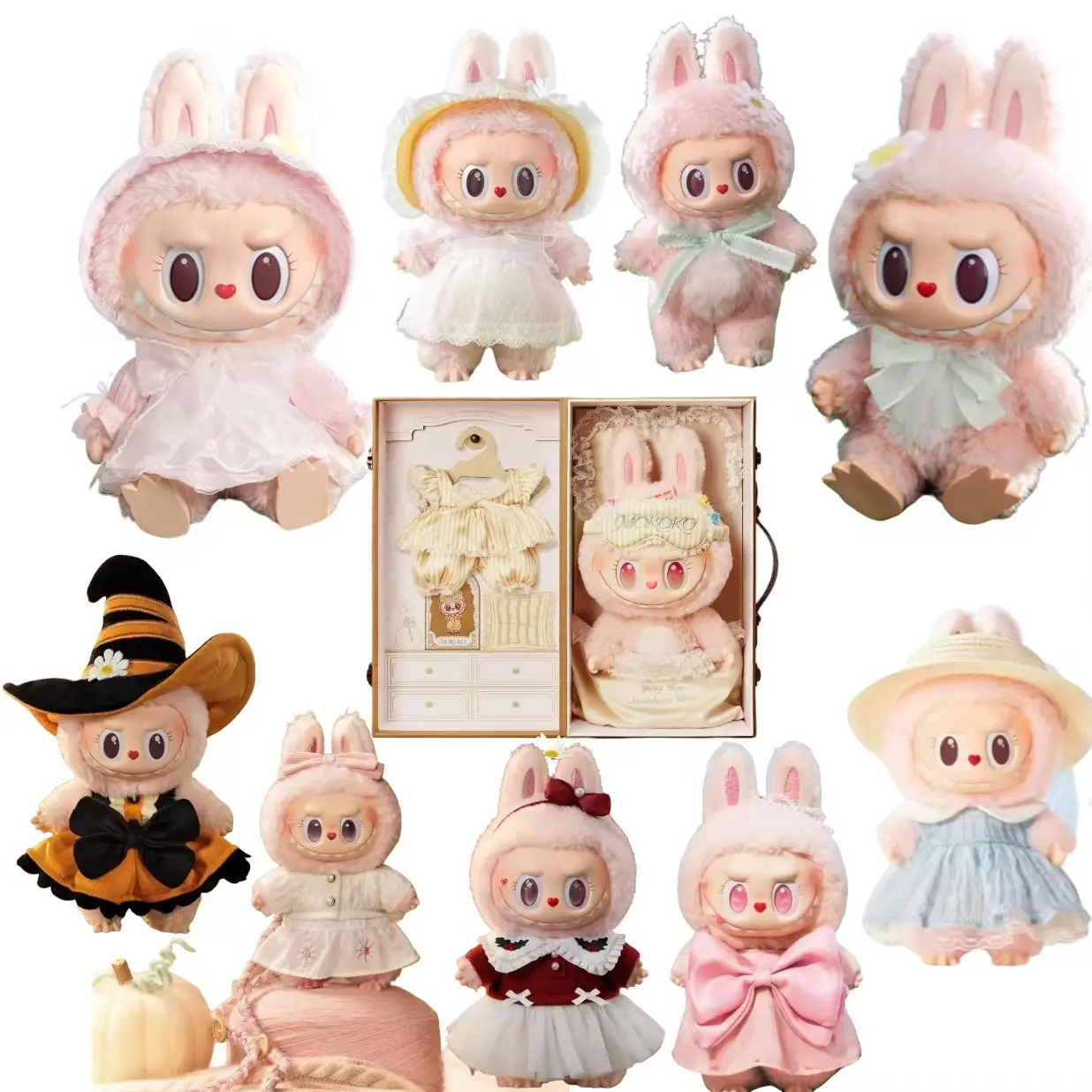 Iris0420)Mokoko Vinyl Plush Haning Card and large Dolls - TikTok Shop
