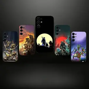 T-Teenage M-Mutant N-Ninja T-Turtles Phone Case For Samsung S25,S24,S21,S22,S23,S30,Ultra,S20,Plus,Fe,Lite,Soft Black Cover