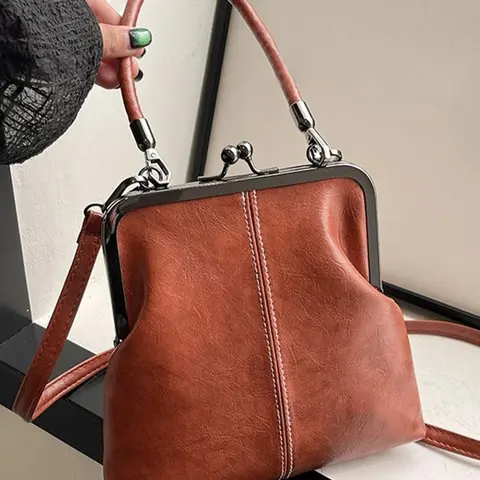 Women's Retro Fashion, Simple Style Mini Handbag with Adjustable Strap, Classic Versatile Design for Daily Use, Casual Crossbody Bags