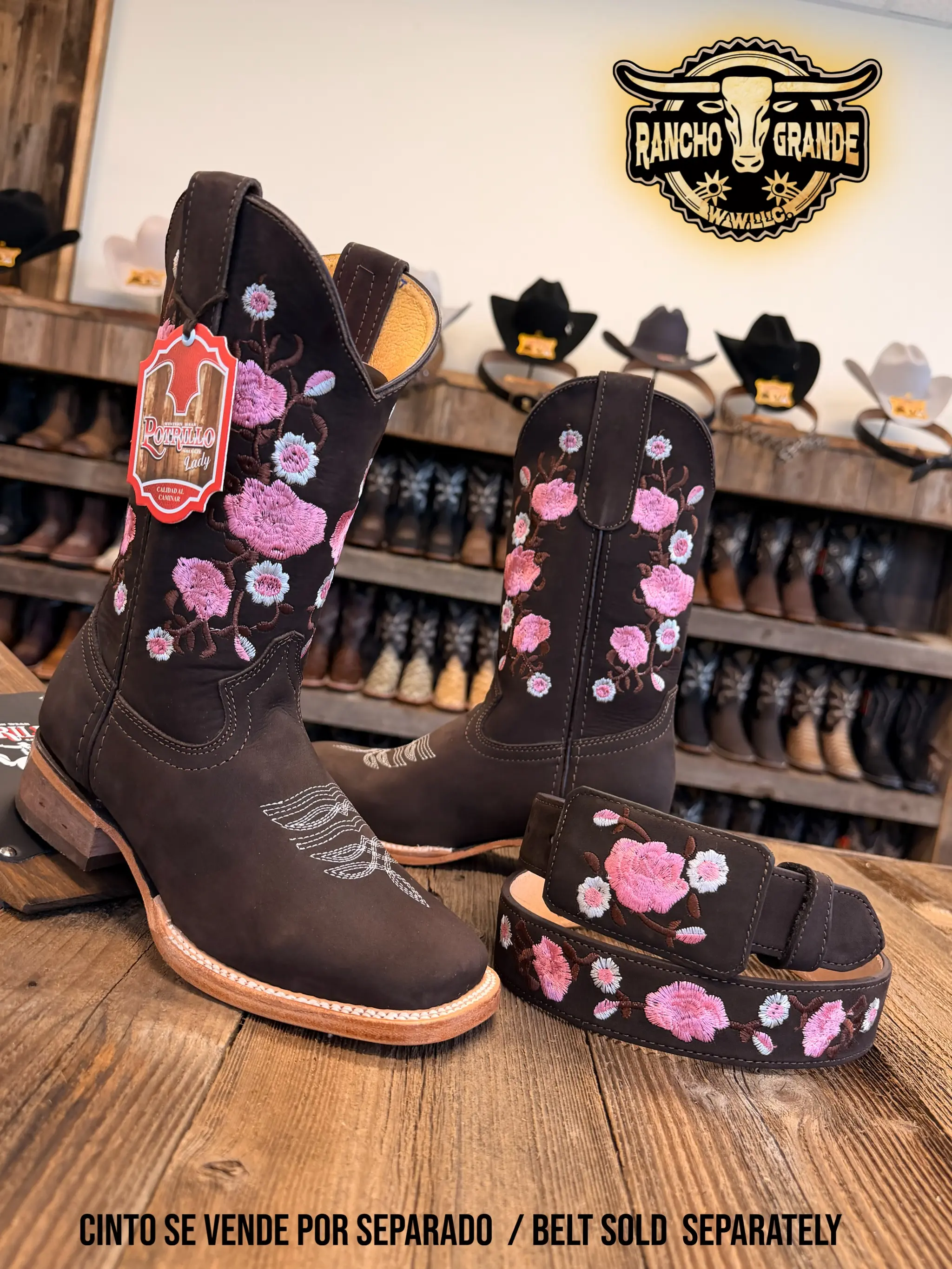 428 Botas Vaqueras para Mujer / Womens Western Cowgirl Boots