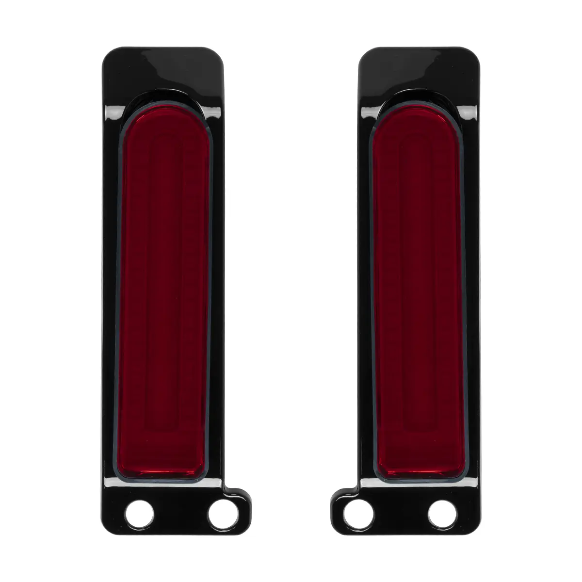 HOGWORKZ® Fuze™ LED Saddlebag Filler Inserts for Harley® Touring '14-'25 | Red Lens