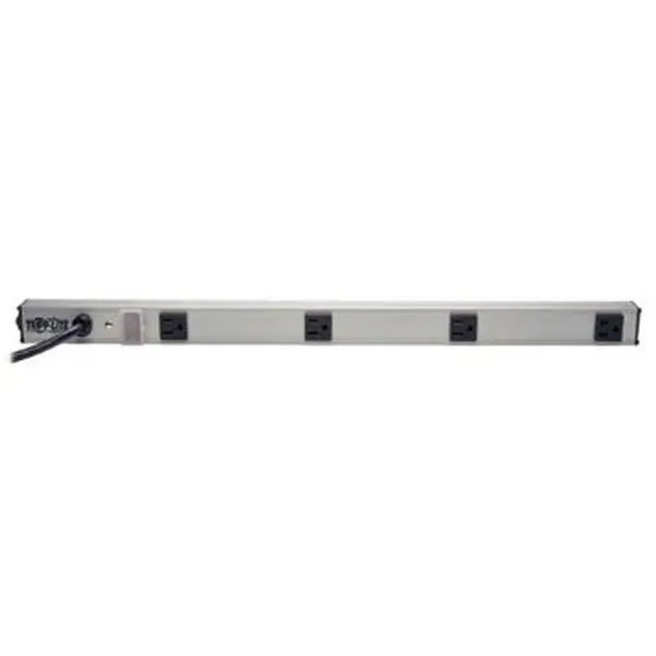Tripp Lite All-Metal Vertical Mountable Power Strip, 120V, 5-15R, 4 Outlets