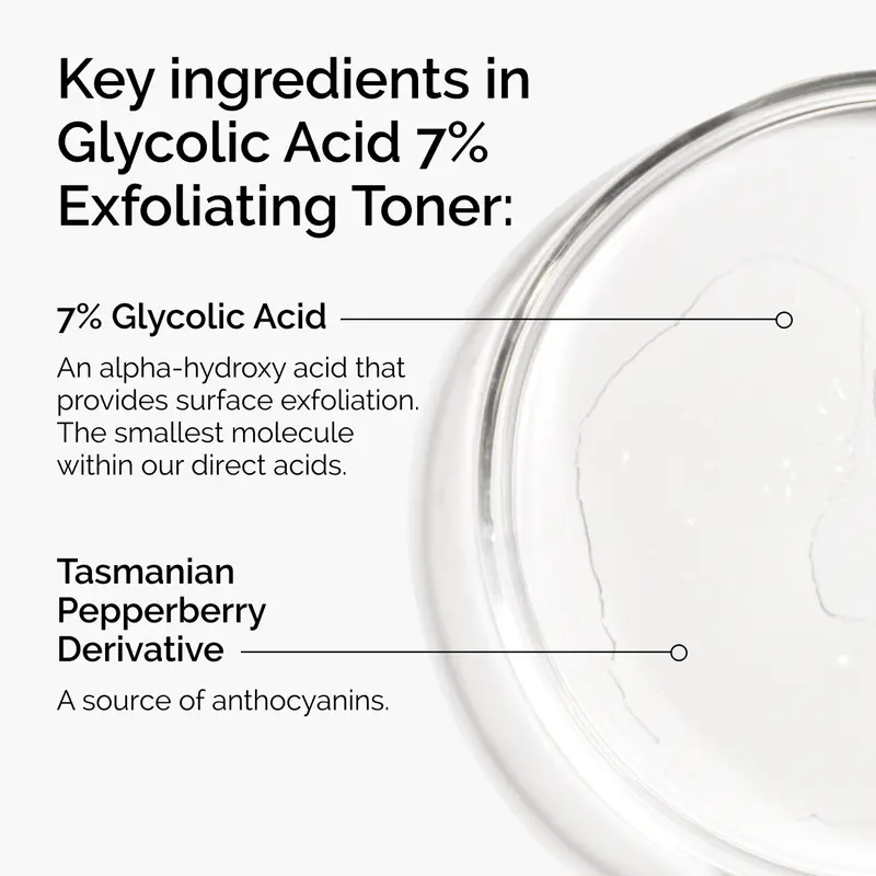 The Ordinary Glycolic Acid 7% Exfoliating Toner, Brightening and Smoothing Daily Toner for More Even-Looking Skin Tone 2