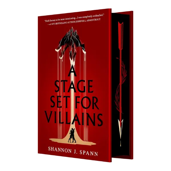 A Stage Set for Villains: Riven Hesper's English High-Stakes Slow-Burn Fantasy Romance Genre Fusion Hardcover Book (5.85x1.5x8.4 in) - 2/3/2026