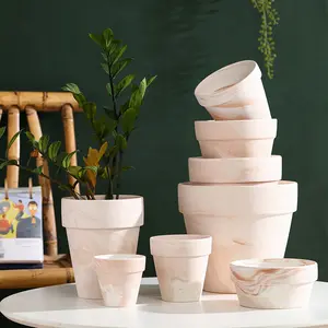 Macchiato Red And White Pottery