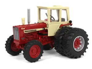 International Harvester Farmall 1256 4WD Tractor w/ Cab Diecast 1:64 Scale Model - SpecCast ZJD1947