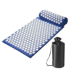 Acupoint Massage Mat Set, 3 Counts/set Acupoint Massage Pillow & Cushion & Storage Bag, Yoga & Pilates Equipment for Home Gym