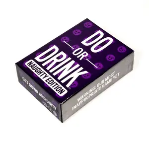 Do or Drink Naughty Edition Drink Card Game, Fun Party Game for Adults, Perfect for Social Gatherings, Add Excitement to Your Night