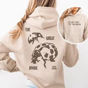 Gildan Unisex Noah Kahan Crewneck Hoodie, The Great Divine Tour Merch, The Last Of The Bug Shirt, Folk Indie Music Hoodie, Full Size Options, Gift For Fans