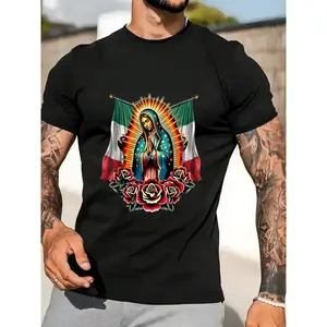 virgen de guadalupe mexican T-shirt
