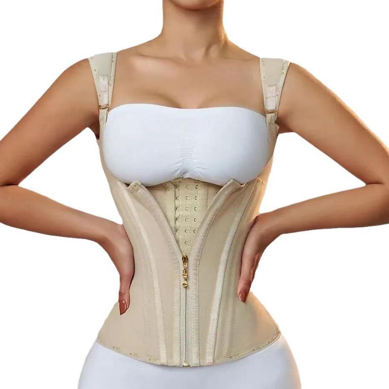 Women's Elastic Lumbar Tummy Control Waist Trainer - Specific Product for Women's Use as Described Zippered waist  vest Women's Latex Underbust Girdle back support faja formoms Full Body Shapewear waist  trainer  belt Women's Seamless V-Neck faja corset