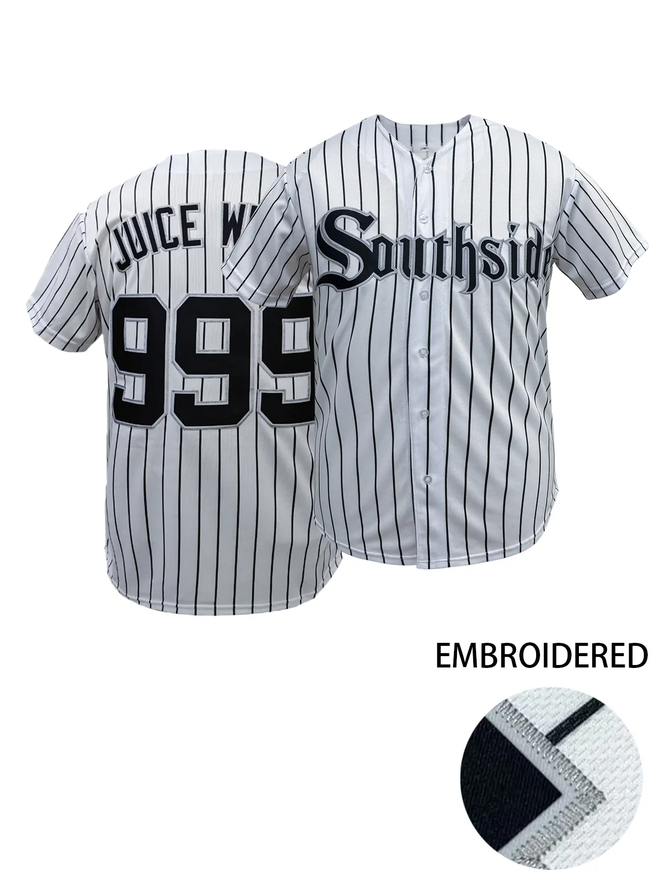 Men's #999 Baseball Jersey, Loose Fit Short Sleeve Top, Casual Letter Embroidered Design, Breathable & Comfortable Baseball Shirt,Perfect for Training and Competition,Daily Wear