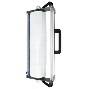 Handheld Stretch Film Dispenser with Cutter 005877 - Manual Wrapping Machine Packaging Essential