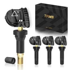 PUMBOAT TPMS GM 433Mhz Pre-Programmed,Compatible withCadillac XT5 2017-2022/Chevrolet Malibu 2016-2022|Cruze 2016-2019|Camaro(16-20)GMC Acadia 2016-2022/OE#13598773(Set of 4) Tire Pressure Sensor