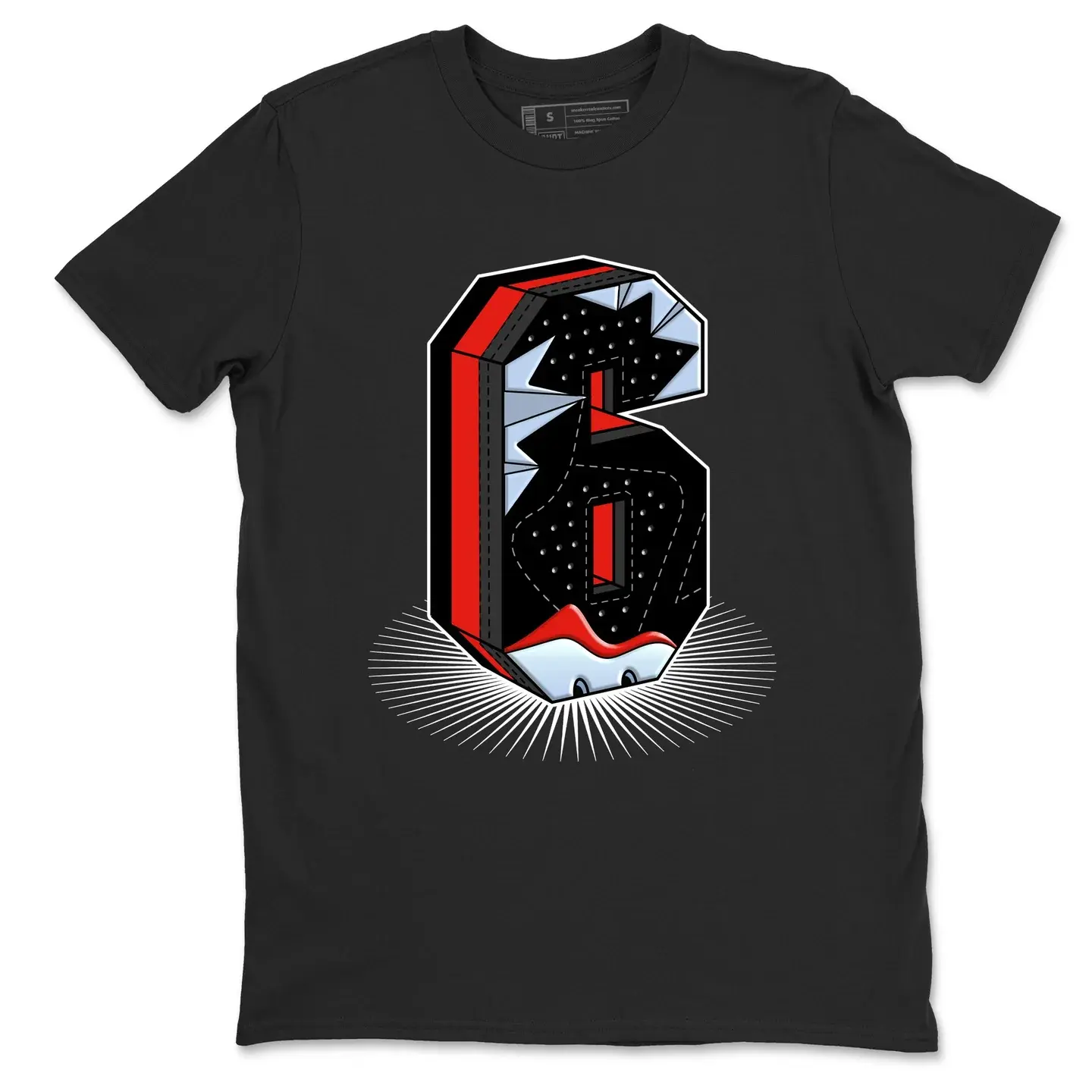 Number 6 Statue SNRT Match T Shirt, Dunk Graphic Tee, 90s Hip Hop Tee, Gift For Women and Man Unisex T-Shirt, Cozy Gift Graphic Shirt Menswear Unisex