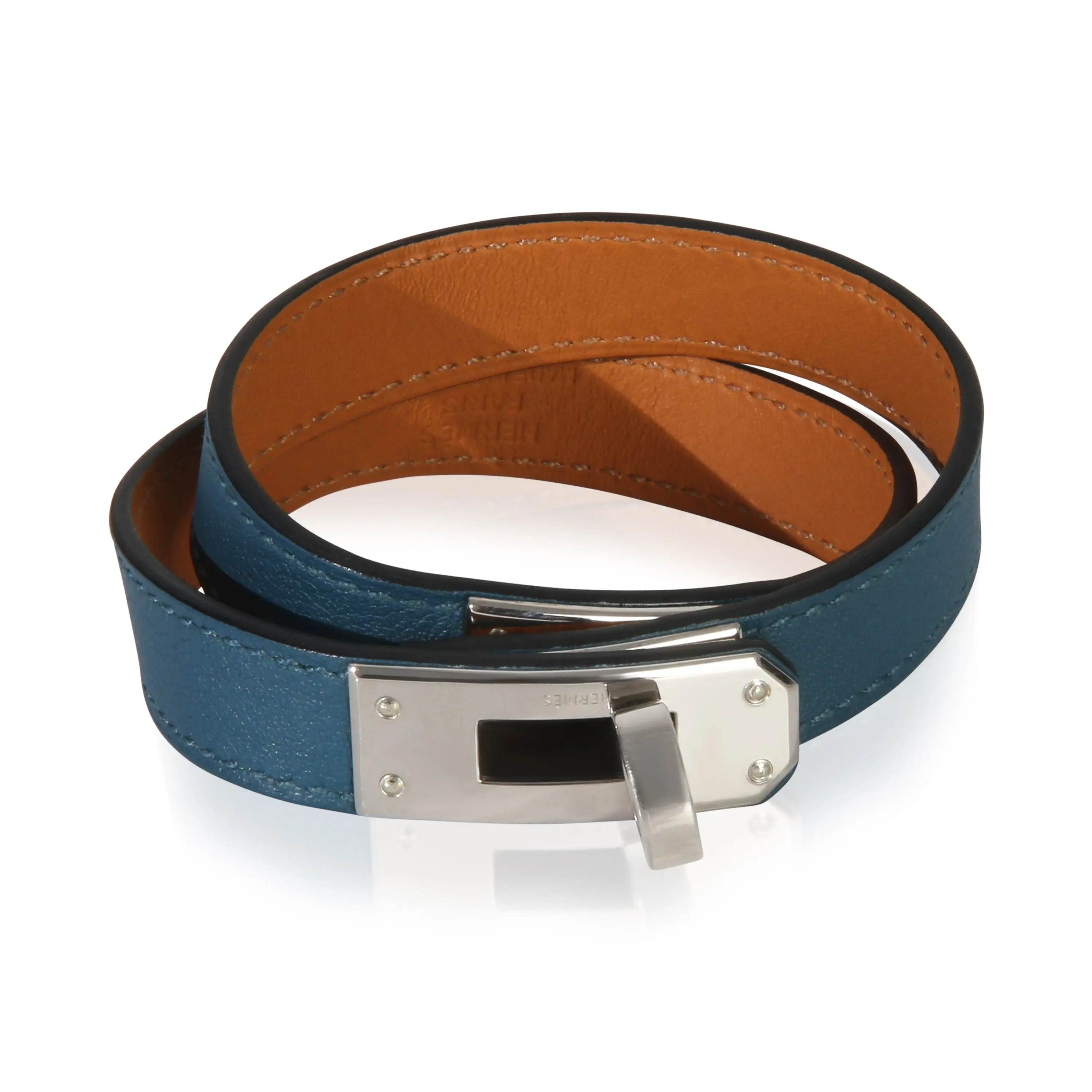 Pre-owned NY153503 Kelly Double Tour Bracelet