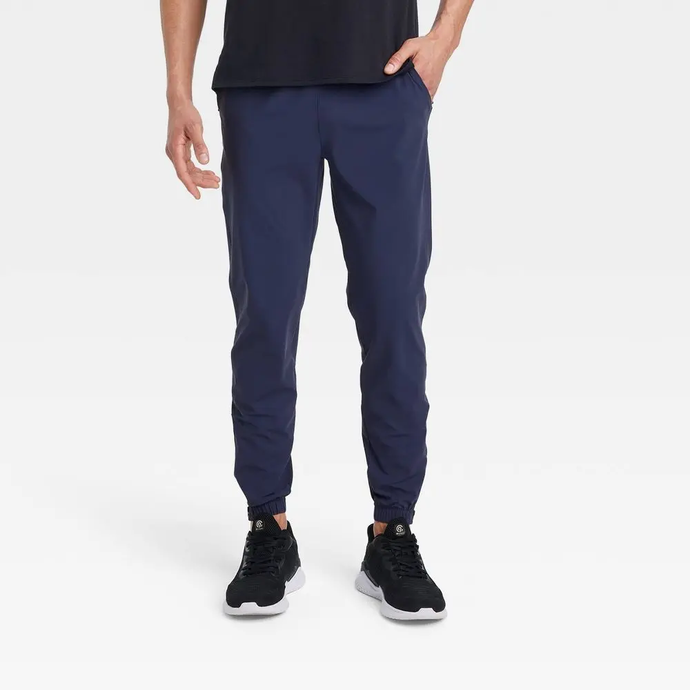Men's Lightweight Tricot Jogger Pants - All In Motion Navy S