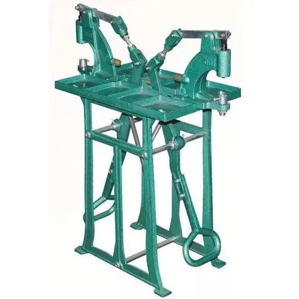 Two Station Foot Press for Grommets, Snaps, Buttons, and Rivets w/Stand