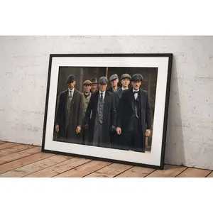 [Sale off up to 65%][Free Ship][No Frame]  Thomas Shelby Peaky Blinders Poster Framed, POSTER Print, Room Decor, Home Decor