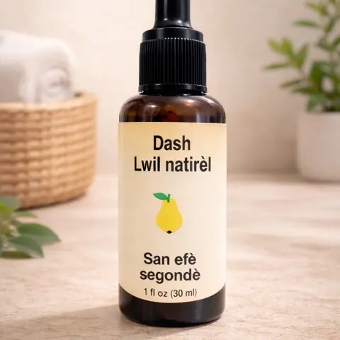 Dash Lwil Natirèl – Lwil bote 100% natirèl san efè segondè