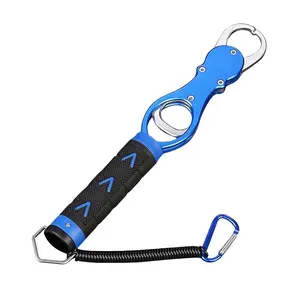 Multifunctional Aluminum Fish Controller with Scale, Durable Fishing Tool for Easy Extraction & Measurement, Ideal for Anglers