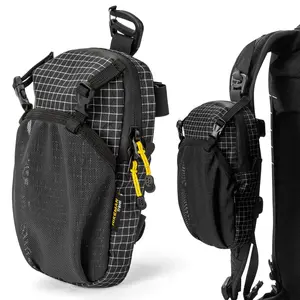 Versatile Outdoor Extension Pouch, Wear‑Resistant Water Bottle & Phone Bag for Backpack Strap, Running & Camping