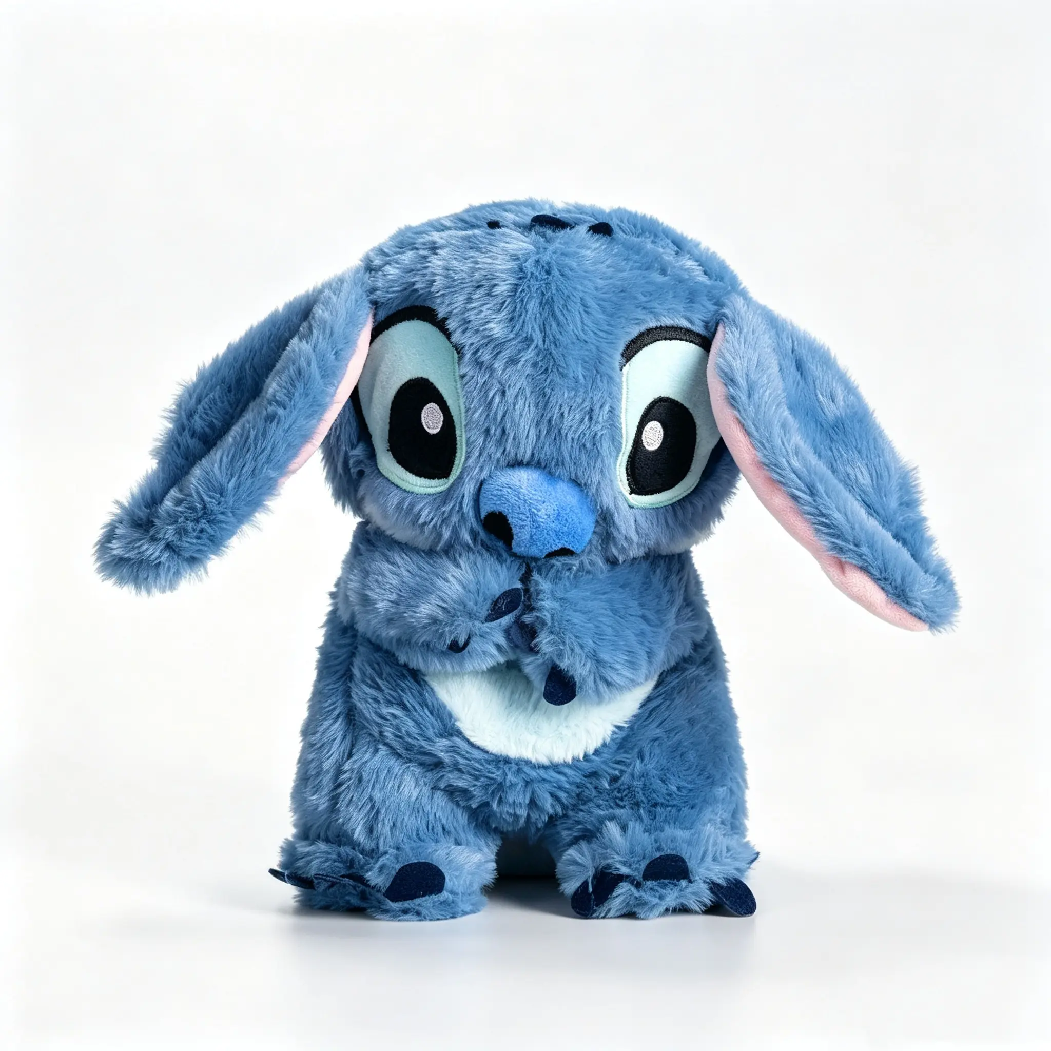 Disney Stitch Breathing Plush Toy 11 Inch Soft Doll For Home Decoration And Kids Sleep Time Buddy (Batteries Not Included)