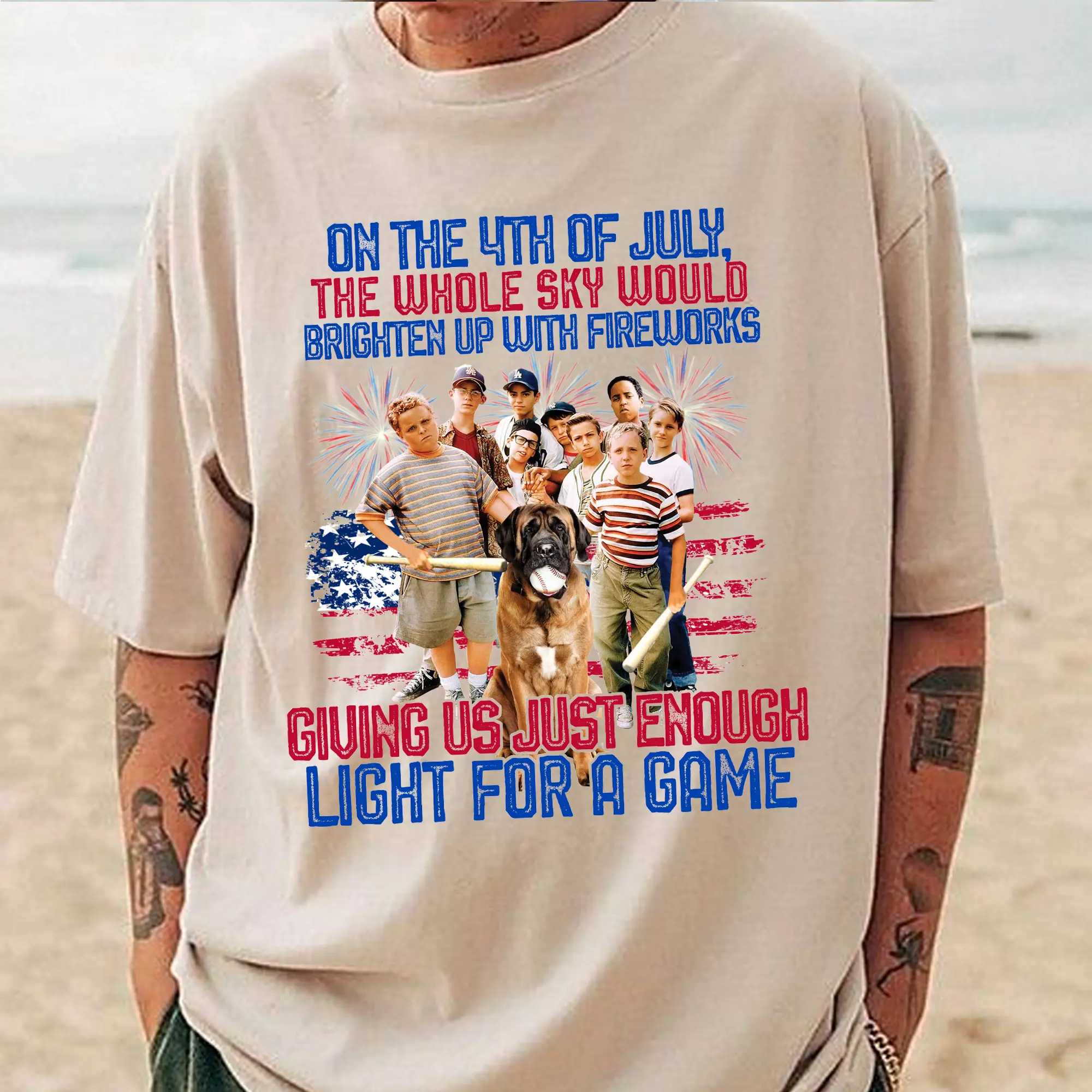 The Sandlot 4th of July T shirt, Sweatshirt, Hoodie Unisex Cotton