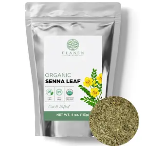 Senna Leaf, USDA Certified Organic, Cut & Sifted