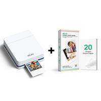 PP01 +20 White Sticky Photo Sheets